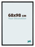 Bordeaux Plastic Photo Frame 68x98cm Black Matte Front Size | Yourdecoration.com