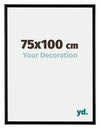 Bordeaux Plastic Photo Frame 75x100cm Black Matt Front Size | Yourdecoration.com