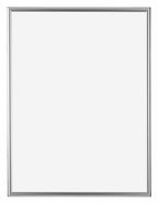 Bordeaux Plastic Photo Frame 75x98cm Silver Front | Yourdecoration.com