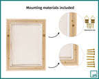 Canvas Floater Frame Back Materials | Yourdecoration.com
