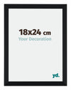 Catania MDF Photo Frame 18x24cm Black Size | Yourdecoration.com