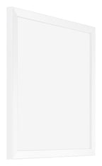 Catania MDF Photo Frame 20x20cm White Front Oblique | Yourdecoration.com