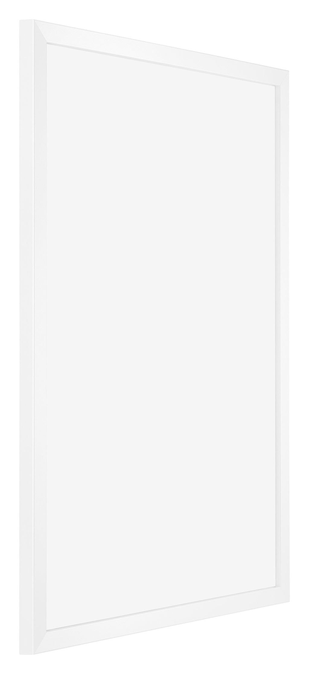 Catania MDF Photo Frame 20x28cm White Front Oblique | Yourdecoration.com