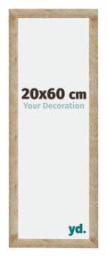 Catania MDF Photo Frame 20x60cm Gold Size | Yourdecoration.com