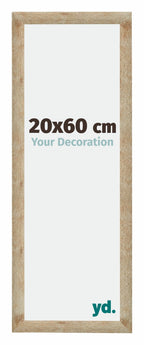 Catania MDF Photo Frame 20x60cm Gold Size | Yourdecoration.com