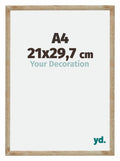 Catania MDF Photo Frame 21x29 7cm A4 Gold Size | Yourdecoration.com