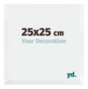 Catania MDF Photo Frame 25x25cm White Size | Yourdecoration.com