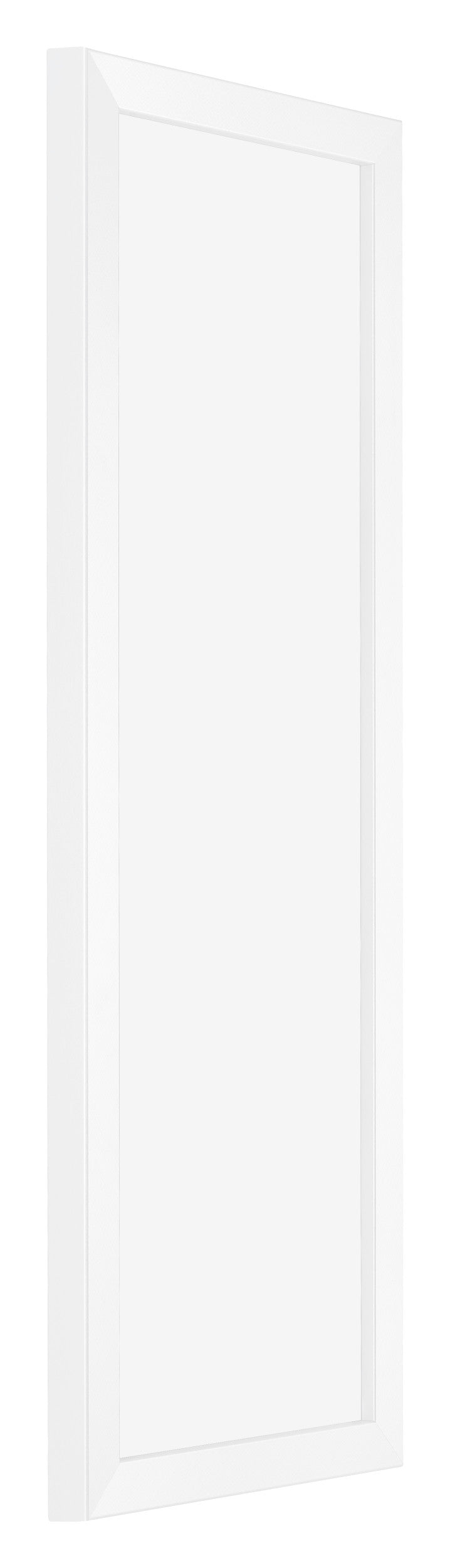 Catania MDF Photo Frame 25x75cm White Front Oblique | Yourdecoration.com