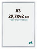 Catania MDF Photo Frame 29 7x42cm A3 Silver Size | Yourdecoration.com