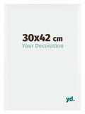 Catania MDF Photo Frame 30x42cm White Size | Yourdecoration.com