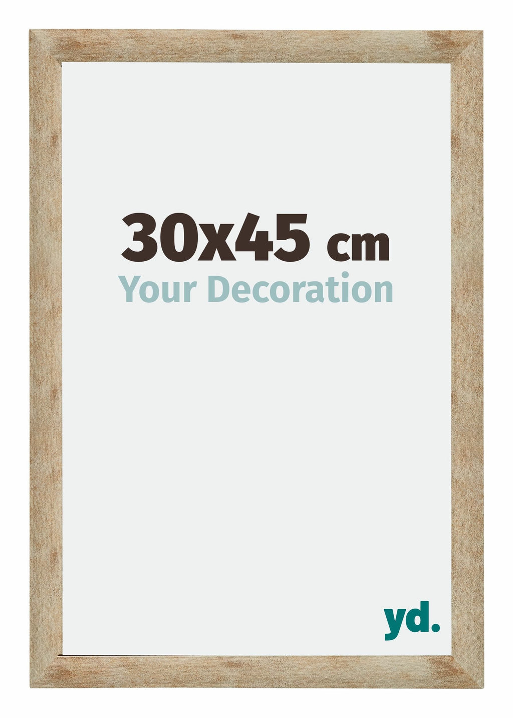 Catania MDF Photo Frame 30x45cm Gold Size | Yourdecoration.com