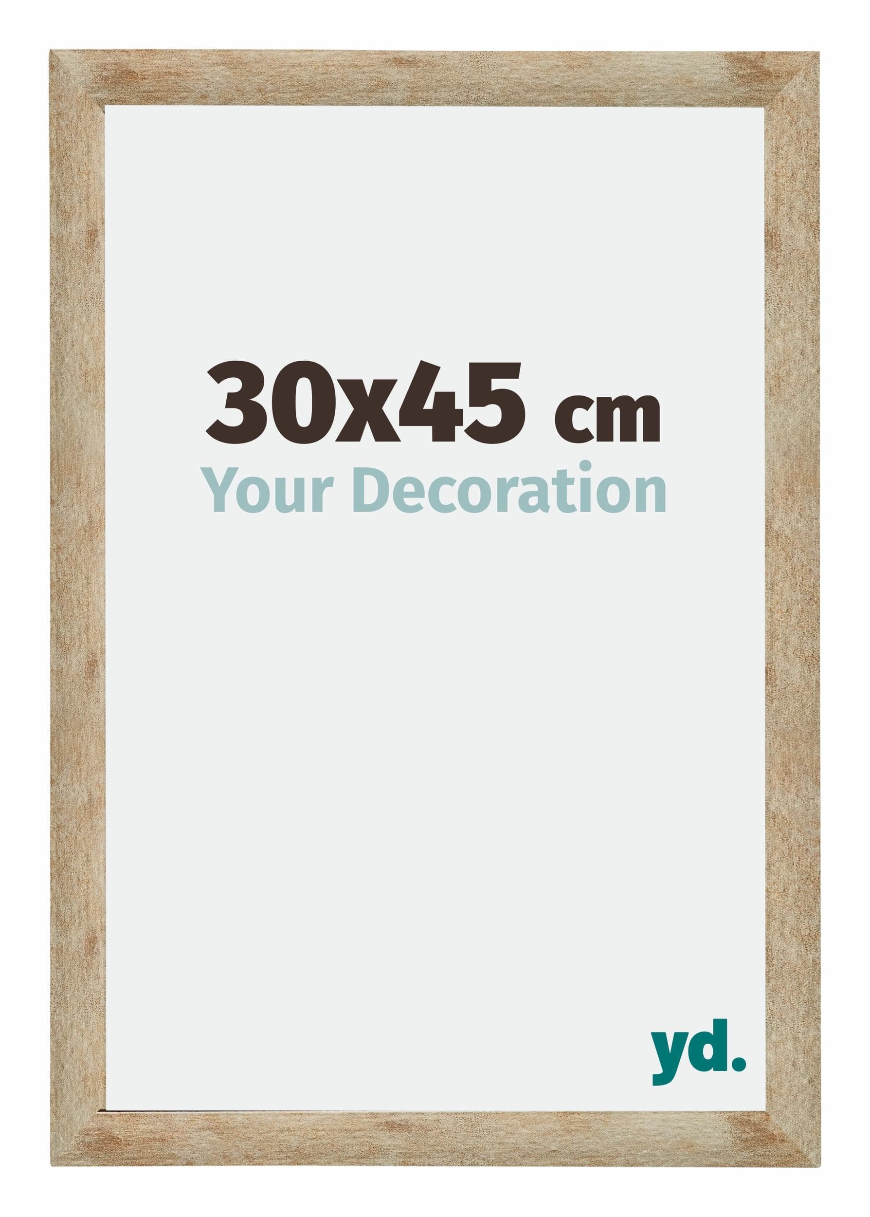 Catania MDF Photo Frame 30x45cm Gold Size | Yourdecoration.com