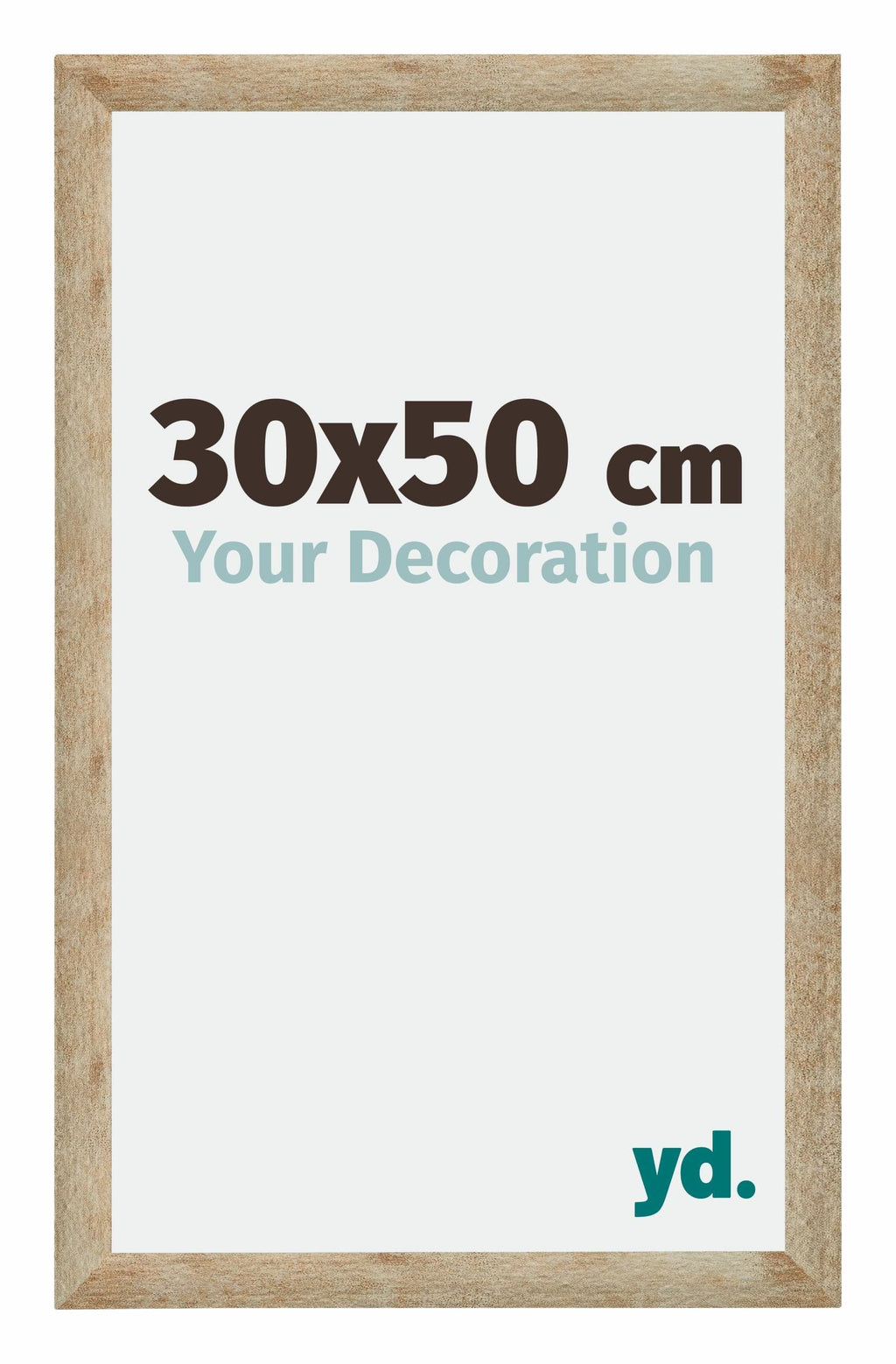 Catania MDF Photo Frame 30x50cm Gold Size | Yourdecoration.com