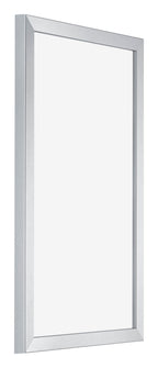 Catania MDF Photo Frame 30x50cm Silver Front Oblique | Yourdecoration.com