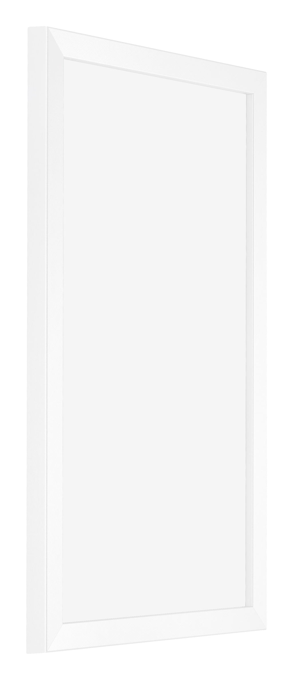 Catania MDF Photo Frame 30x50cm White Front Oblique | Yourdecoration.com