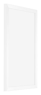 Catania MDF Photo Frame 30x50cm White Front Oblique | Yourdecoration.com