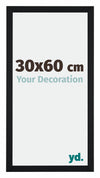 Catania MDF Photo Frame 30x60cm Black Size | Yourdecoration.com