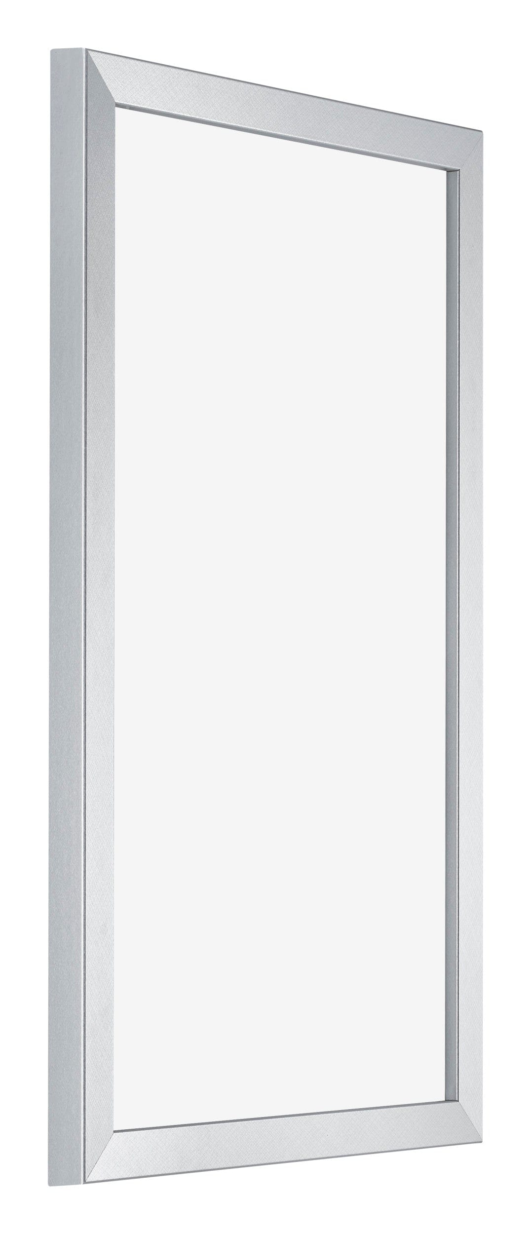Catania MDF Photo Frame 33x48cm Silver Front Oblique | Yourdecoration.com