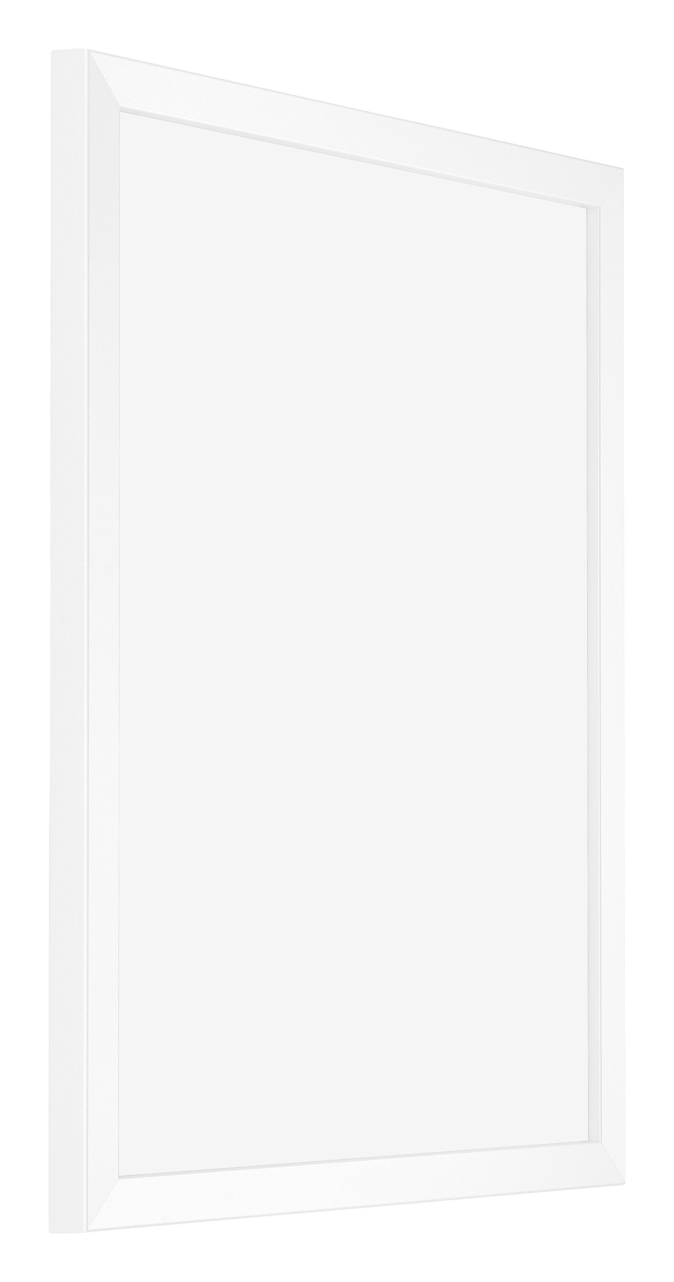 Catania MDF Photo Frame 35x45cm White Front Oblique | Yourdecoration.com