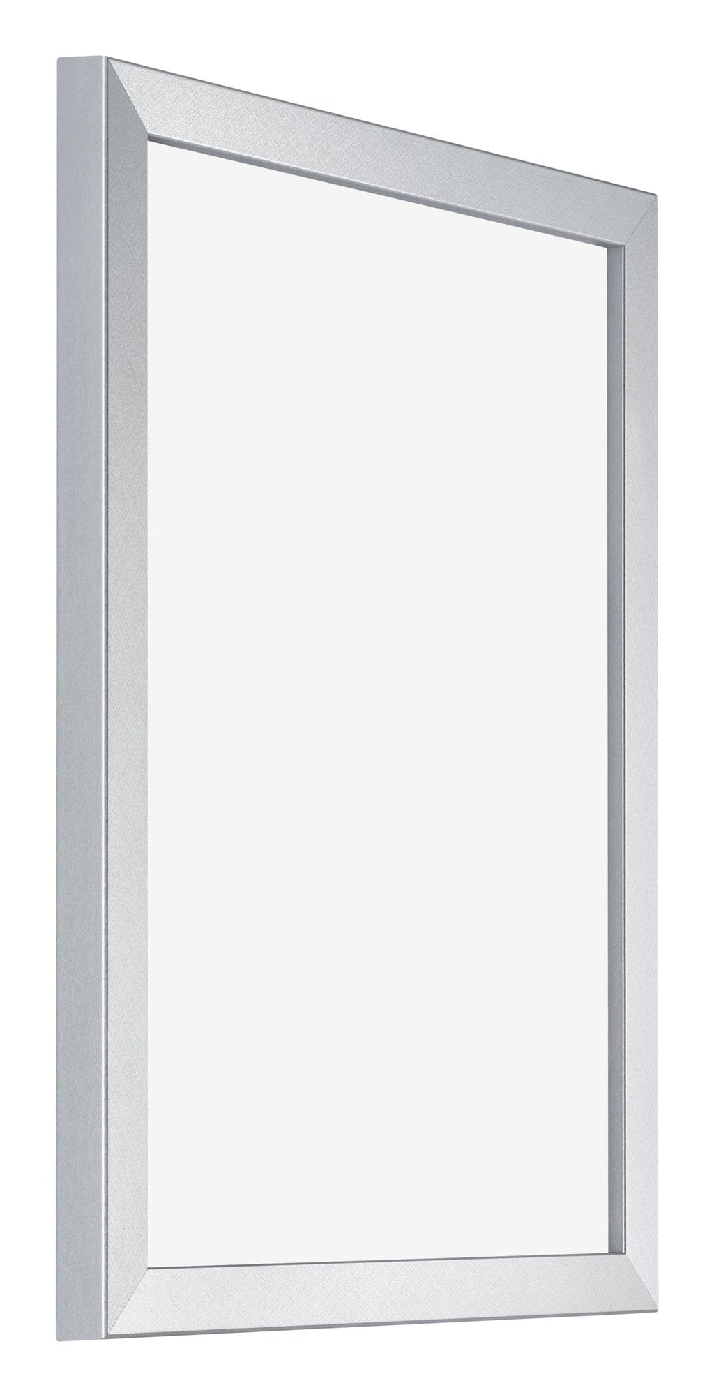 Catania MDF Photo Frame 36x48cm Silver Front Oblique | Yourdecoration.com