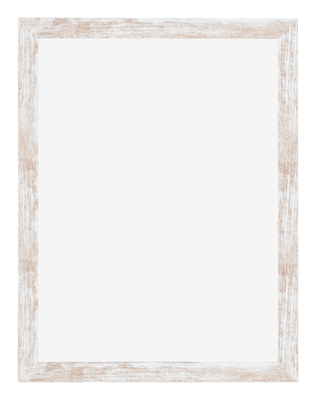 Catania MDF Photo Frame 36x48cm White Wash Front | Yourdecoration.com
