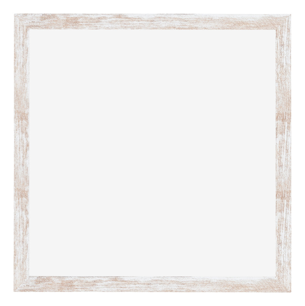 Catania MDF Photo Frame 40x40cm White Wash Front | Yourdecoration.com