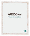Catania MDF Photo Frame 40x55cm White Wash Size | Yourdecoration.com