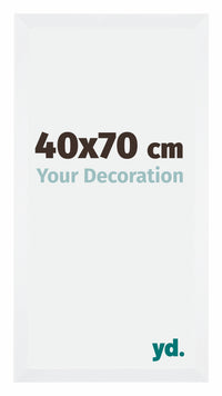 Catania MDF Photo Frame 40x70cm White Size | Yourdecoration.com