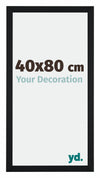 Catania MDF Photo Frame 40x80cm Black Size | Yourdecoration.com