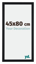 Catania MDF Photo Frame 45x80cm Black Size | Yourdecoration.com