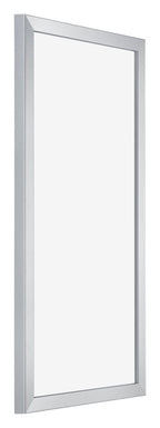 Catania MDF Photo Frame 45x80cm Silver Front Oblique | Yourdecoration.com
