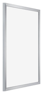 Catania MDF Photo Frame 48x67cm Silver Front Oblique | Yourdecoration.com