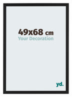 Catania MDF Photo Frame 49x68cm Black Front Size | Yourdecoration.com