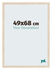 Catania MDF Photo Frame 49x68cm Oak Front Size | Yourdecoration.com