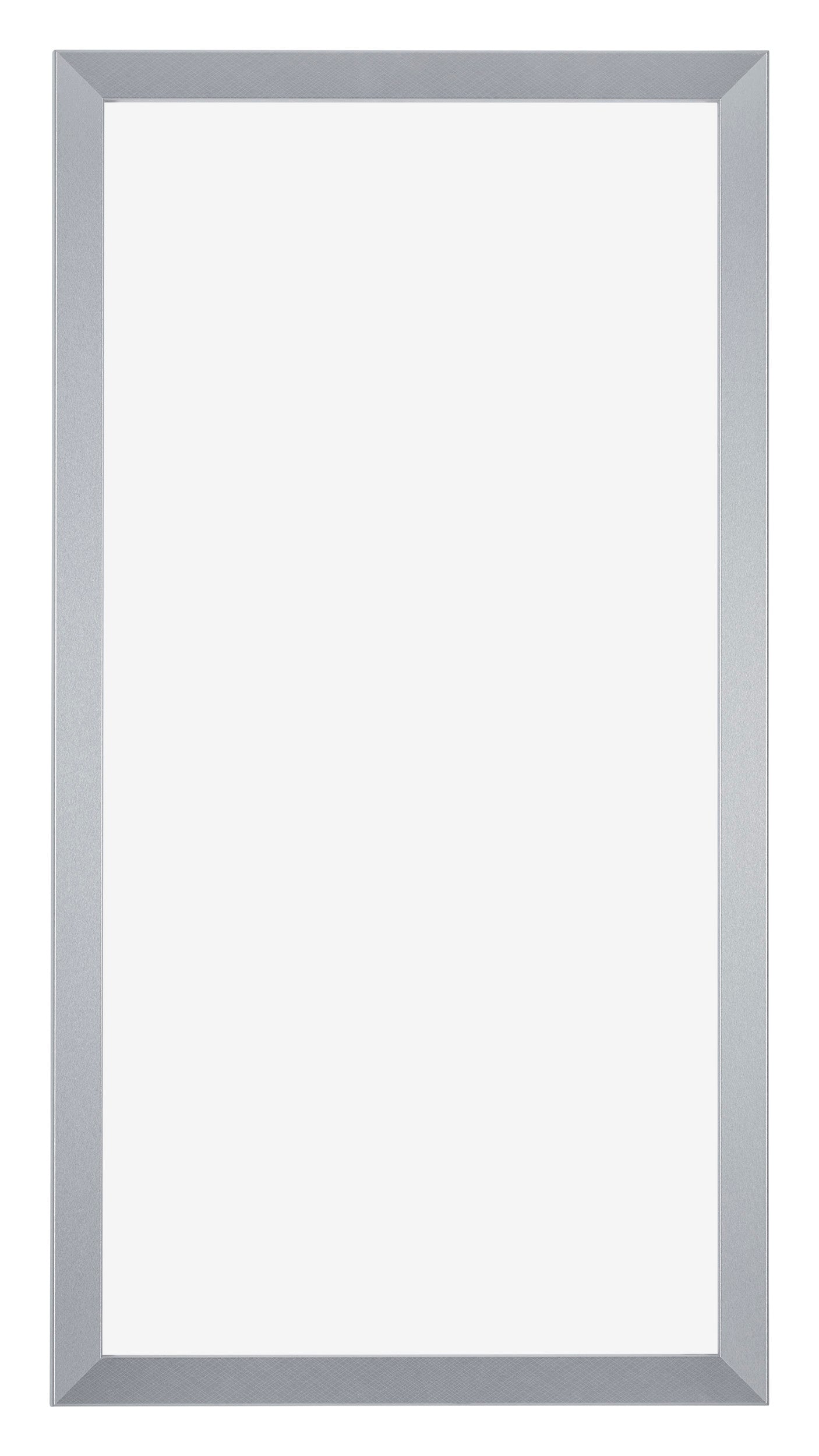 Catania MDF Photo Frame 50x100cm Silver Front | Yourdecoration.com