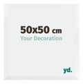 Catania MDF Photo Frame 50x50cm White Size | Yourdecoration.com