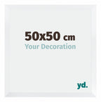 Catania MDF Photo Frame 50x50cm White Size | Yourdecoration.com