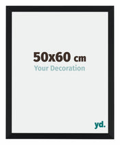 Catania MDF Photo Frame 50x60cm Black Size | Yourdecoration.com