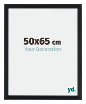 Catania MDF Photo Frame 50x65cm Black Size | Yourdecoration.com