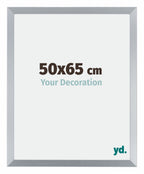 Catania MDF Photo Frame 50x65cm Silver Size | Yourdecoration.com