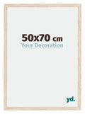 Catania MDF Photo Frame 50x70cm Oak Size | Yourdecoration.com