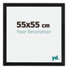 Catania MDF Photo Frame 55x55cm Black Size | Yourdecoration.com