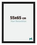 Catania MDF Photo Frame 55x65cm Black Size | Yourdecoration.com