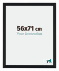 Catania MDF Photo Frame 56x71cm Black Size | Yourdecoration.com