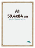 Catania MDF Photo Frame 59 4x84cm A1 Gold Size | Yourdecoration.com