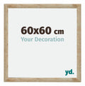 Catania MDF Photo Frame 60x60cm Gold Size | Yourdecoration.com