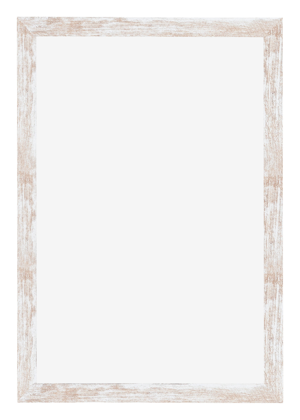 Catania MDF Photo Frame 60x85cm White Wash Front | Yourdecoration.com