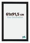 Catania MDF Photo Frame 61x91 5cm Black Size | Yourdecoration.com