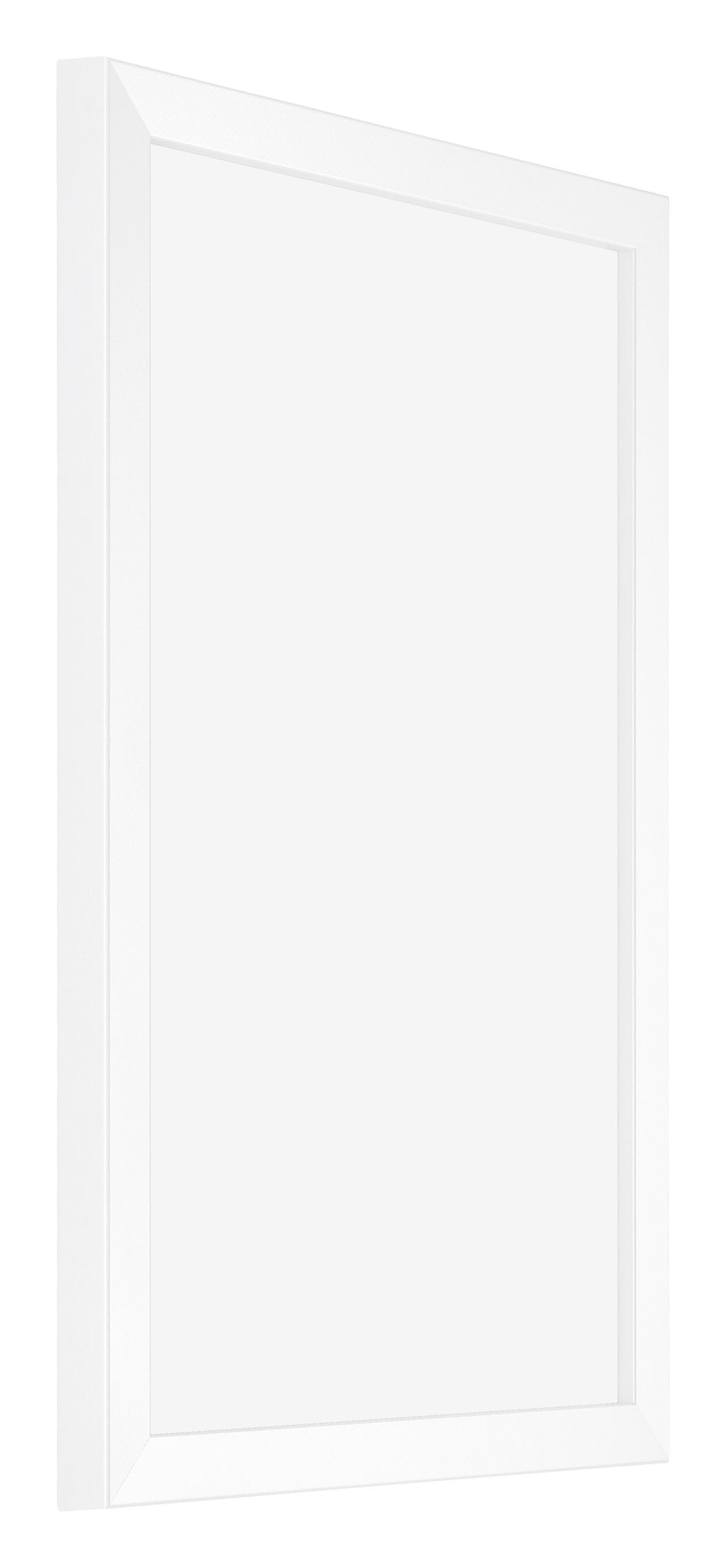 Catania MDF Photo Frame 61x91 5cm White Front Oblique | Yourdecoration.com