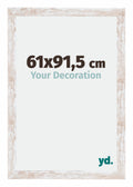 Catania MDF Photo Frame 61x91 5cm White Wash Size | Yourdecoration.com